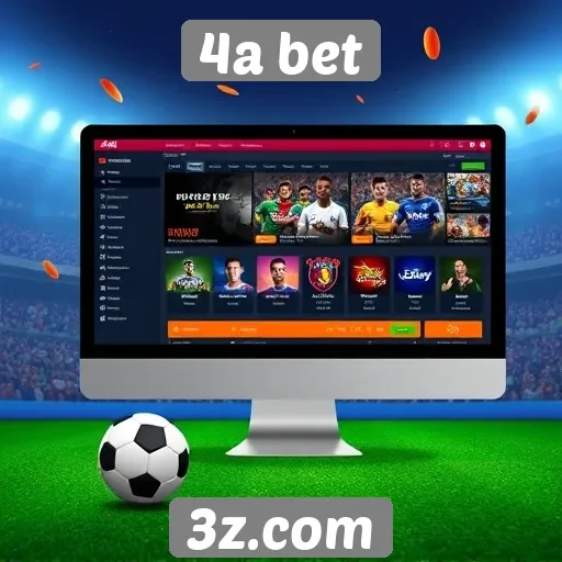 Novas funcionalidades do site 4a bet em destaque